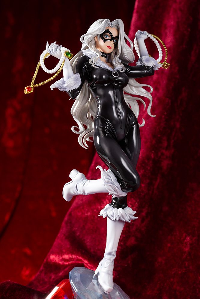 Marvel Comics - Black Cat Steals Your Heart Bishoujo Statue