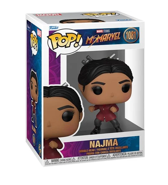 Funko POP! Marvel : Mme Marvel - Najma