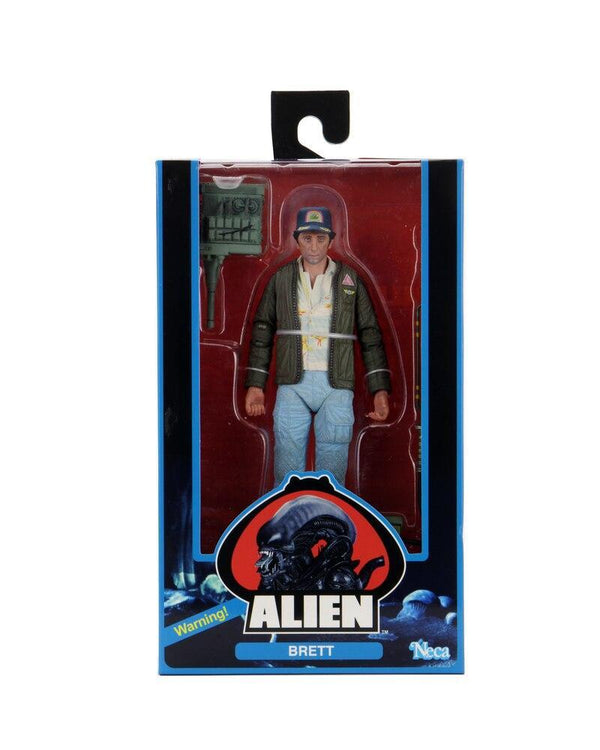 Neca Alien 40 Aniversario Brett Figura de acción de 7 pulgadas 