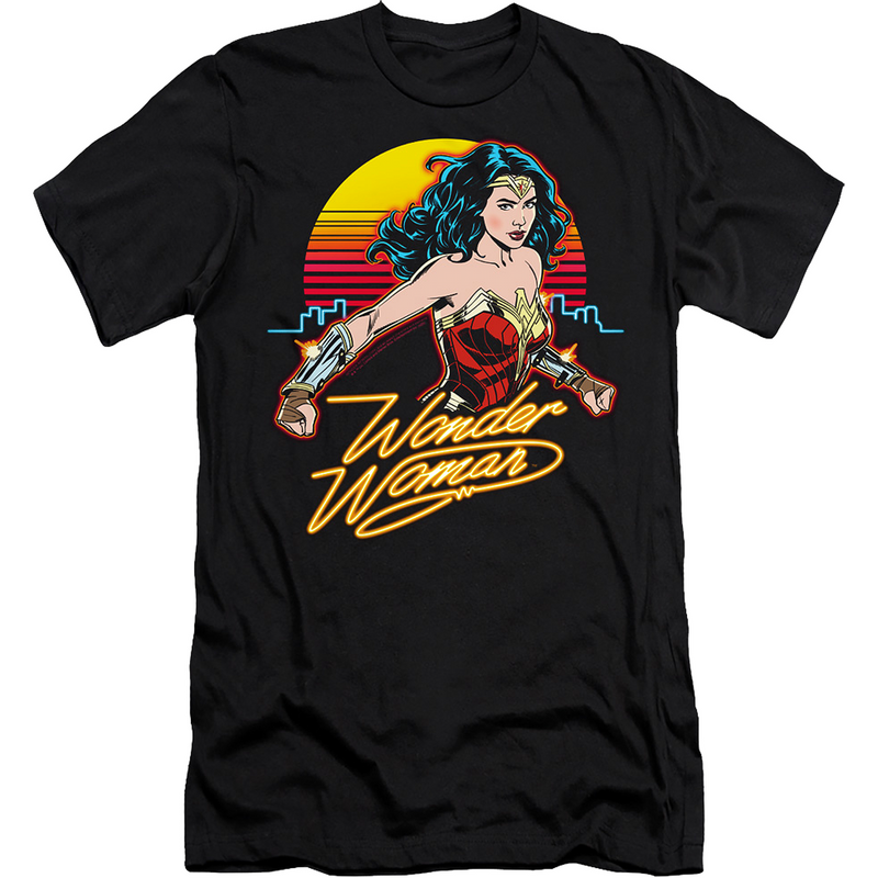 DC Comics: Wonder Woman - Neon Skyline T-Shirt