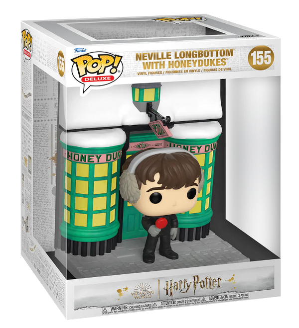 ¡Funko POP! Deluxe: Harry Potter Hogsmeade - Neville Longbottom con Honeydukes