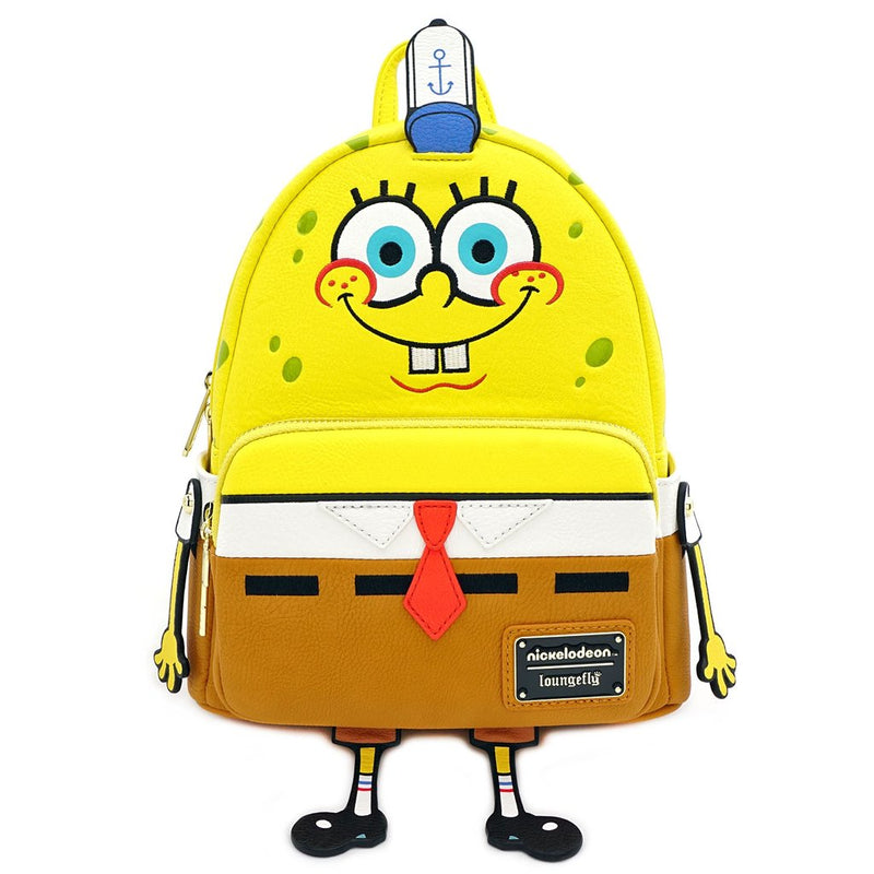  SpongeBob SquarePants Mini Faux Leather Backpack Loungefly