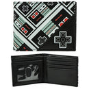 Nintendo Controller All Over Print Bi-Fold Wallet One Size - Kryptonite Character Store