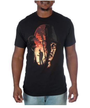 Cargue la imagen en el visor de la galería, Pesadilla en Elm Street - Trap camiseta negra para hombre
