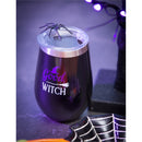 Good Witch - Bad Witch 12oz Double Wall Vacuum Wine Tumbler Gift Set (Set of 2)