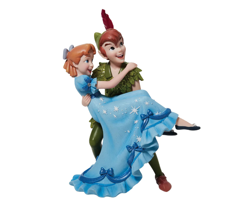 Disney Showcase - Figura de Peter Pan y Wendy Darling