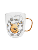 Disney: Winnie the Pooh - Everyone the Little Things Glitter Handle Glass Mug