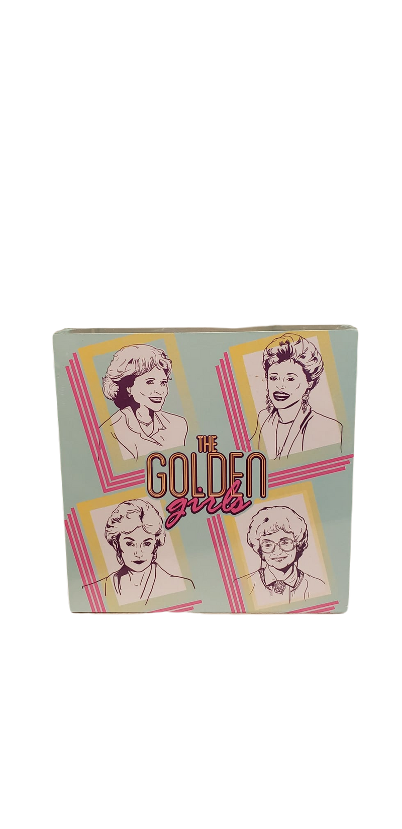 The Golden Girls - Retro Squared 6" x 6" x 1.5" Box Wall Sign
