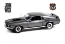 John Wick - Ford Mustang Boss (1969, 1:18 Scale Die-Cast Model Car, Chrome)