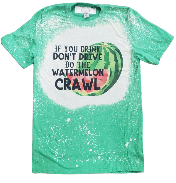 Tracy Byrd - Watermelon Crawl Tie Dye T-Shirt