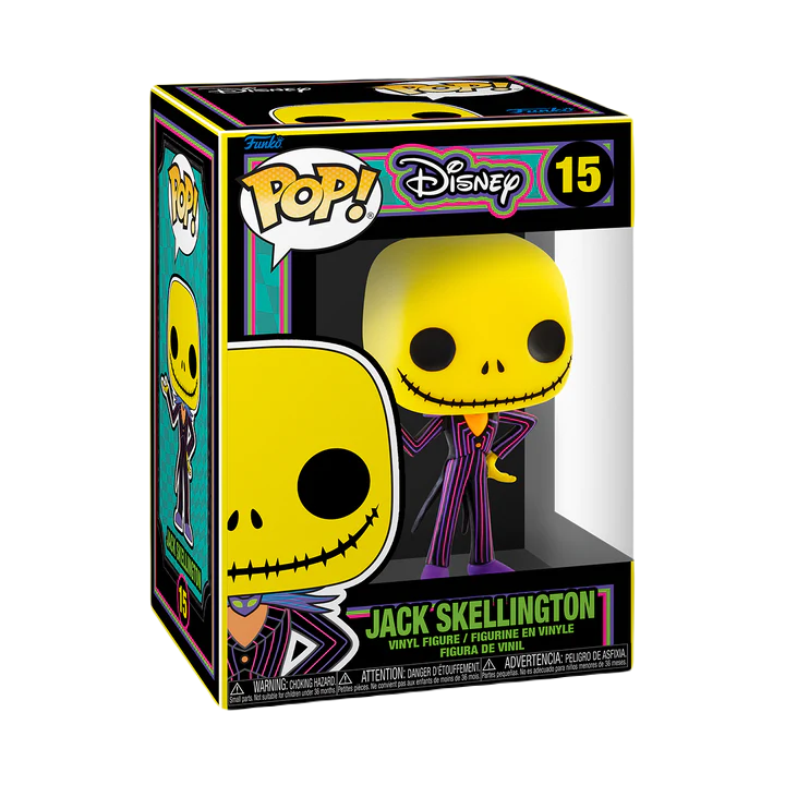 Cargue la imagen en el visor de la galería, ¡Funko POP! Disney: Pesadilla antes de Navidad - Jack Skellington (Blacklight)
