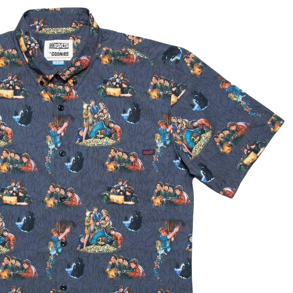 Cargue la imagen en el visor de la galería, Los Goonies - Camisa Manga Corta Kunuflex &quot;Montage&quot; 
