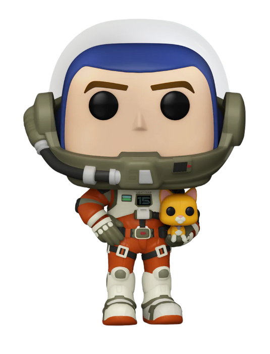 ¡Funko POP! Disney Pixar: Lightyear - Buzz Lightyear (XL-15) con Sox