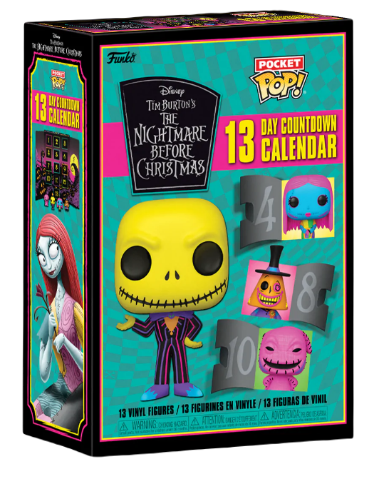 Advent Calendar: Disney - The Nightmare Before Chritsmas - 13 Day Countdown Calendar (BLCKTL)
