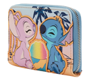 Disney: Lilo & Stitch - Angel and Stitch Snow Cone Date Zip Around Wallet
