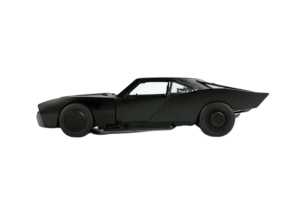DC Comics - The Batman (2022) Batmobile with Lights and Die-Cast Batman Figurine, Jada Toys
