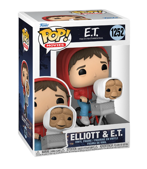 Funko POP! Movies: E.T. The Extra-Terrestrial - Elliot & E.T. in Basket
