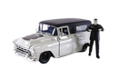 Hollywood Rides : Universal Monsters - Chevrolet Suburban avec figurine moulée sous pression Frankenstein, Jada Toys