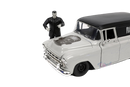 Hollywood Rides : Universal Monsters - Chevrolet Suburban avec figurine moulée sous pression Frankenstein, Jada Toys