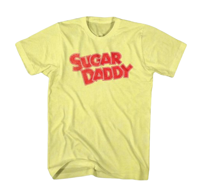 Tootsie Roll – T-shirt pour adulte avec logo Sugar Daddy 