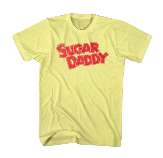 Tootsie Roll – T-shirt pour adulte avec logo Sugar Daddy 