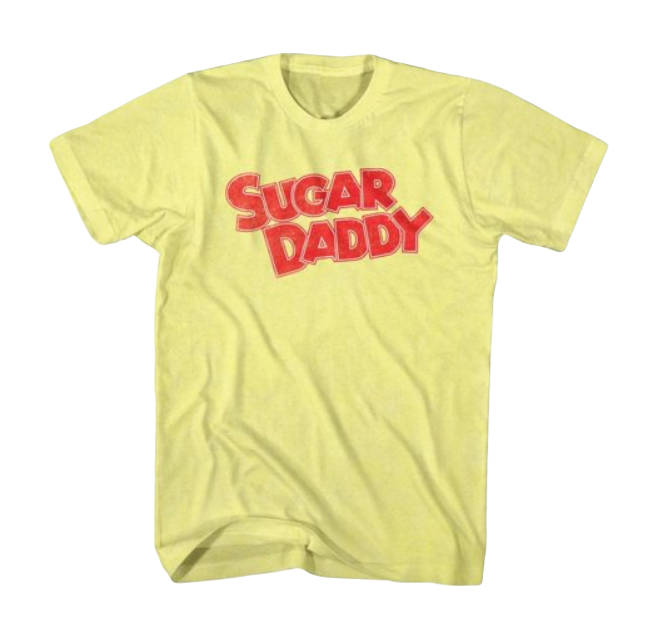 Tootsie Roll - Camiseta para adulto con logotipo de Sugar Daddy 