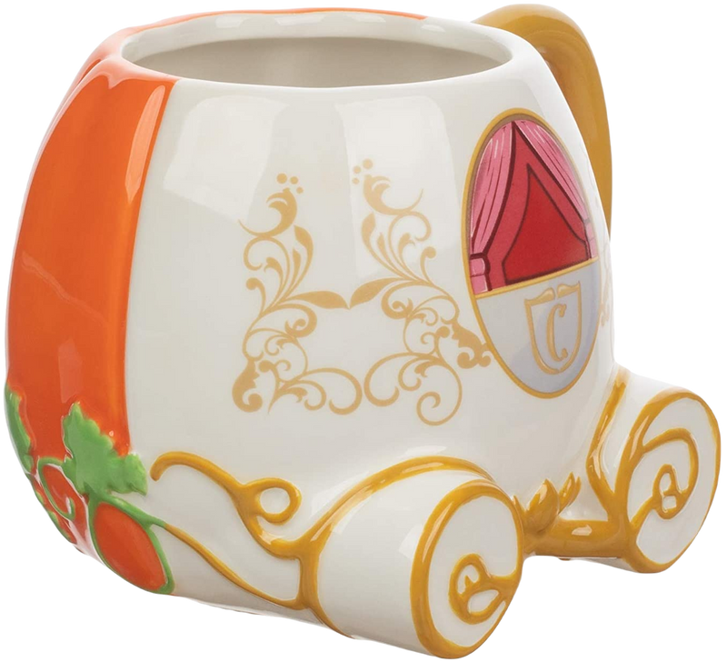 Disney: Cinderella - Pumpkin Sculpted Ceramic Mug