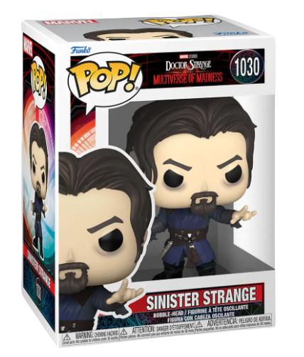 Funko POP! Marvel : Doctor Strange - Multivers de la folie - Sinister Strange