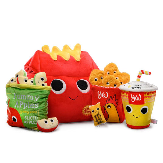 Yummy World - Ensemble peluche Camille le délicieux repas XL