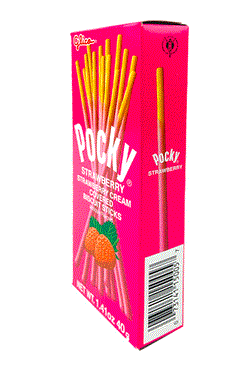 Glico - Pocky Strawberry Coated Biscuit Sticks, 40g