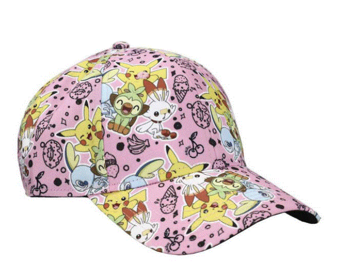 Cargue la imagen en el visor de la galería, Pokemon - Sombreros AOP de personajes de Sweet Time
