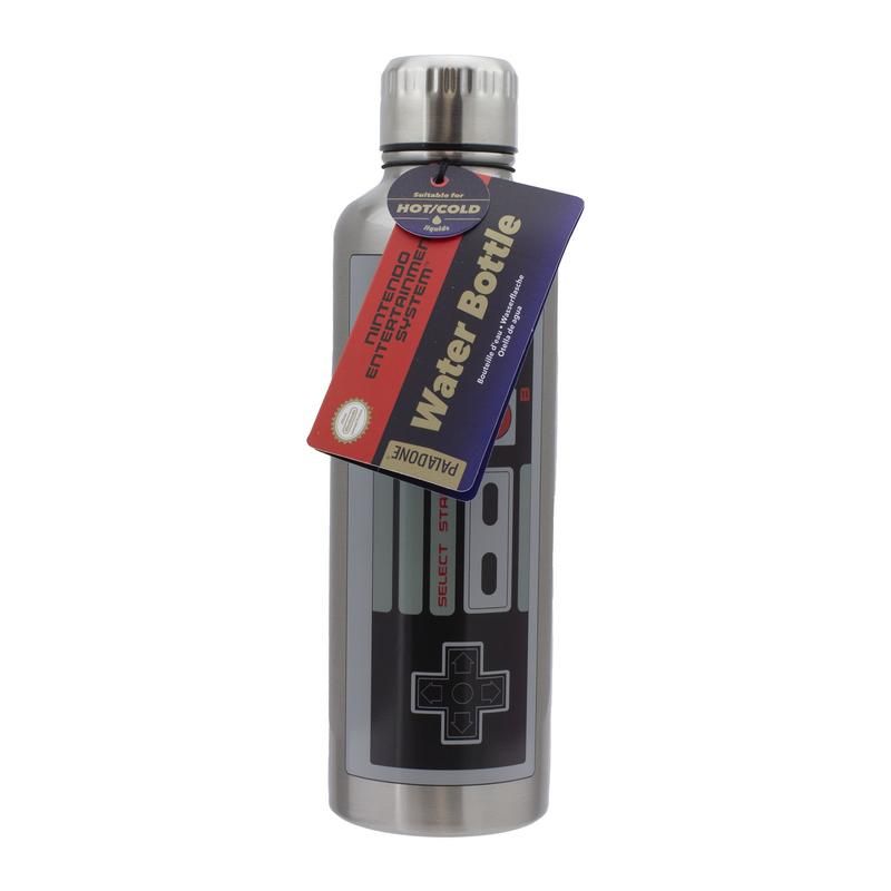 Nintendo Entertainment System (NES) - Botella de agua de metal