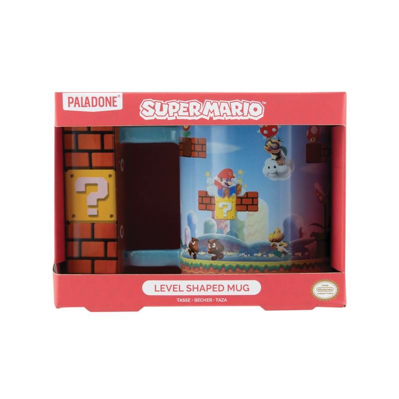 Paladone Super Mario - Level Shaped Mug – Kryptonite Character Store