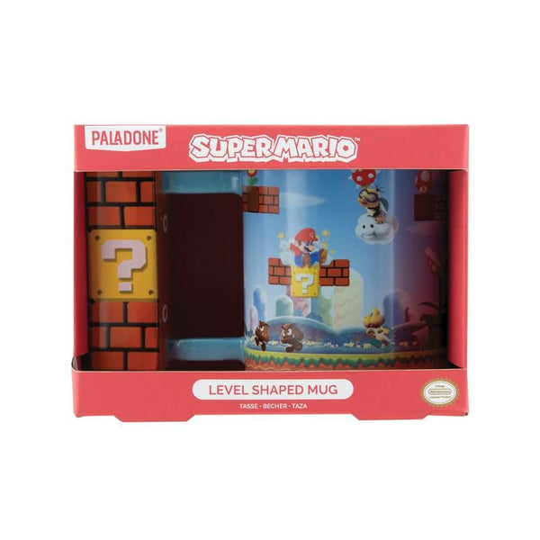 Super Mario - Taza con forma de nivel