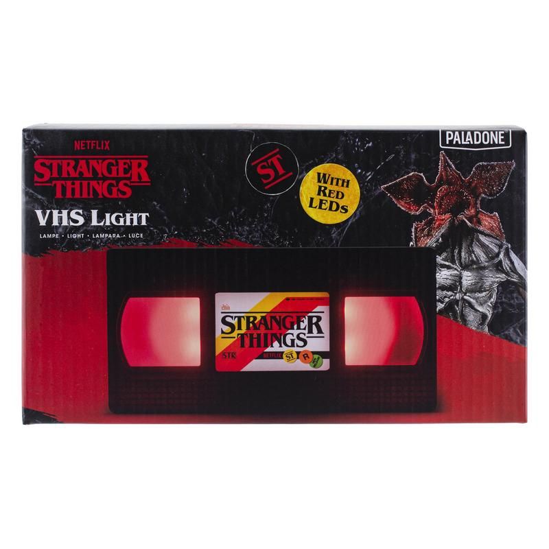 Choses étranges - Lumière du logo VHS