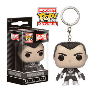 Marvel: Punisher Mini Funko Pop Keychain - Kryptonite Character Store