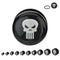 Punisher Acrylic Screw Fit Plugs - Kryptonite Character Store