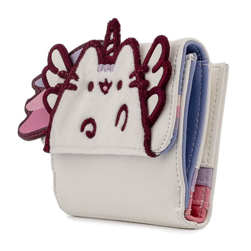 Pusheen - Unicorn Plush Flap Zip Wallet, Loungefly