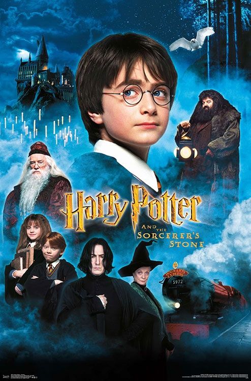 Harry Potter and the Sorcerer's Stone - Movie Poster