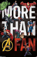 Marvel Comics - Plus qu'un fan Poster mural 