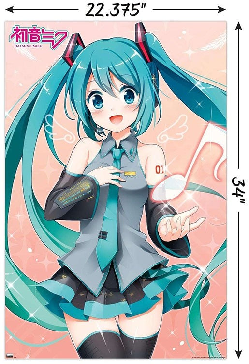Animation : Hatsune Miku - Note de musique Poster