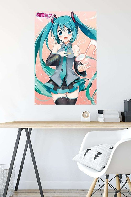 Animation : Hatsune Miku - Note de musique Poster
