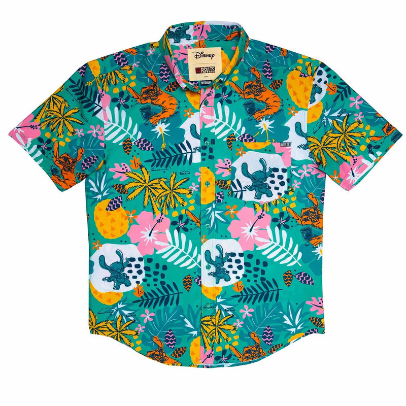 Load image into Gallery viewer, Disney: Lilo &amp; Stitch - &quot;Tourist Style&quot; Kunuflex Short-Sleeve Shirt
