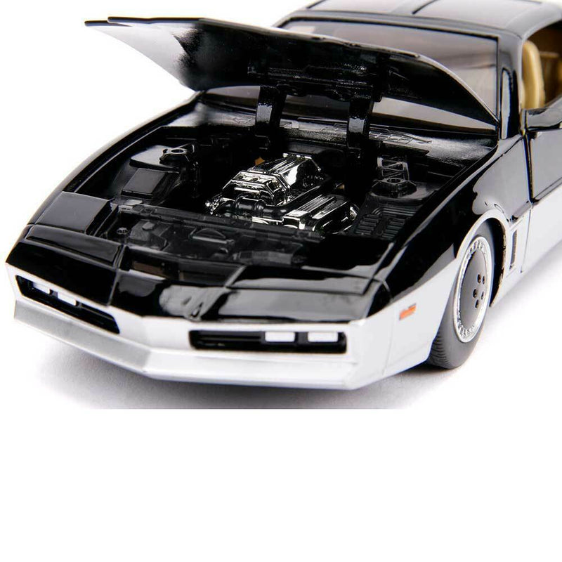Cargue la imagen en el visor de la galería, Hollywood Rides - Knight Rider KARR con Luz Escala 1:24
