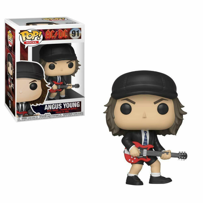 Chargez l&#39;image dans la visionneuse de la galerie, AC/DC - Angus Young w/Chase POP Rocks Vinyl Figure - Kryptonite Character Store
