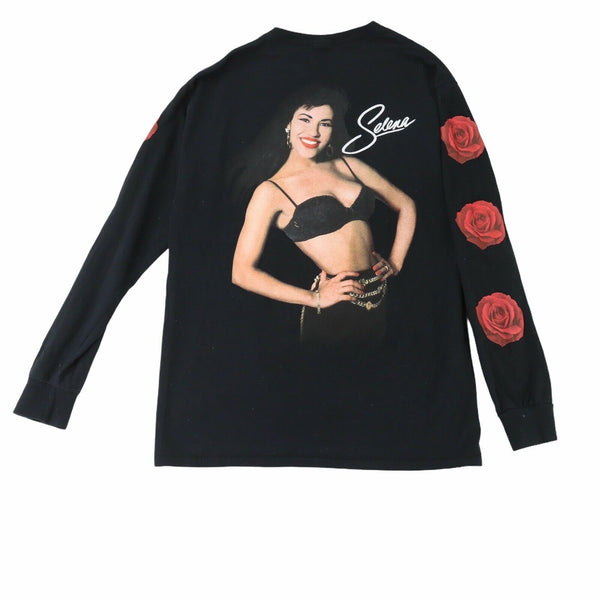 Selena rosa manga larga