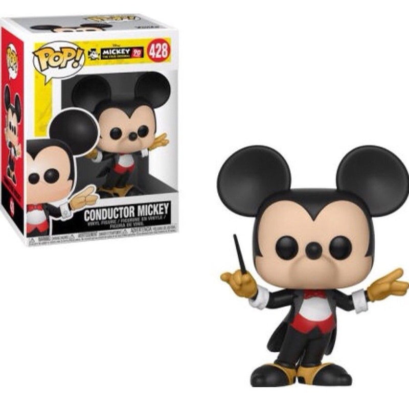 Disney Mickey Mouse Conductor Mickey Pop Vinyl Figure - Kryptonite Character Store