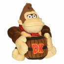 Super Mario - Bros. Donkey Kong Barrel 8" Plush