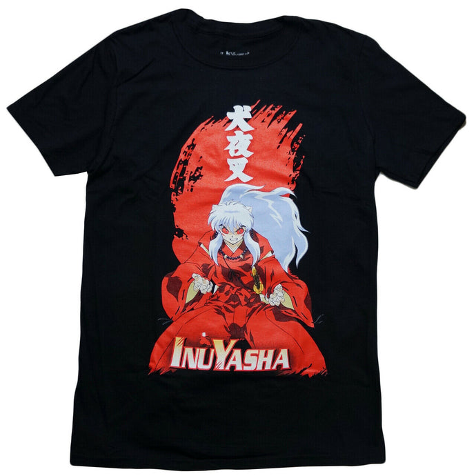 Animación: Inuyasha - Angry Demon Eyes Under Kanji Camiseta