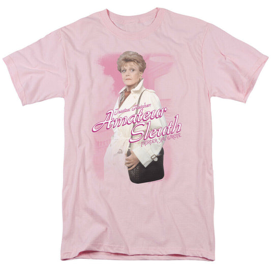 Murder She Wrote - Camiseta rosa de detective aficionado